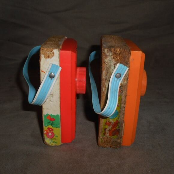 Vintage Fisher Price Pocket Radio Music Box Lot: Jack & Jill -My Name is Michael - Picture 4 of 8